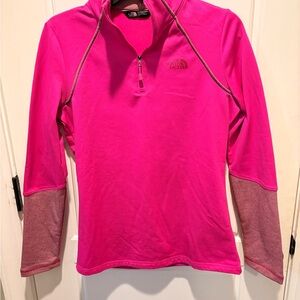 The North Face Fuchsia Quarter-Zip Fleece